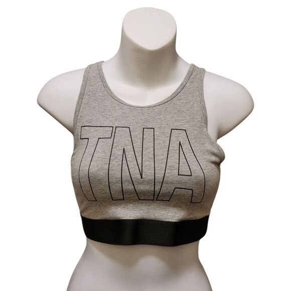 2/$20 TNA Classic Logo Cropped Tank Top Size: Small - Picture 1 of 6